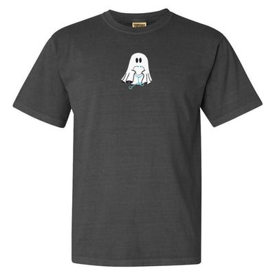 'Nurse Ghost' Embroidered T - Shirt - United Monograms