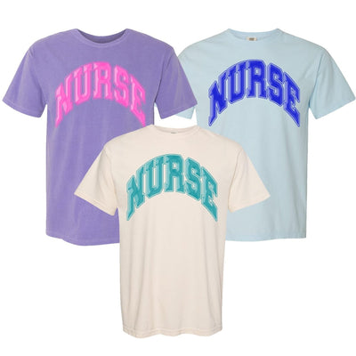 'Nurse' PUFF T - Shirt - United Monograms