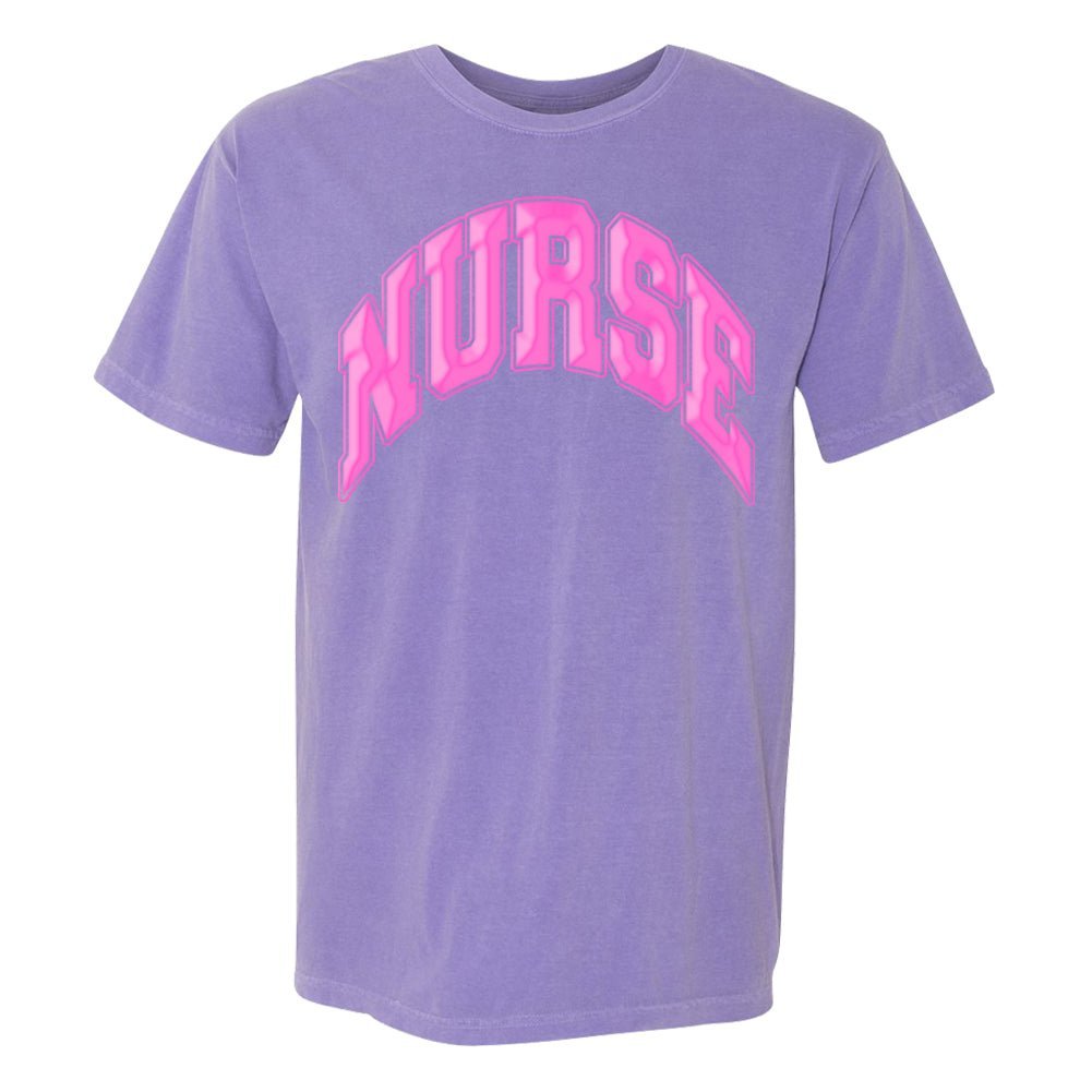 'Nurse' PUFF T - Shirt - United Monograms