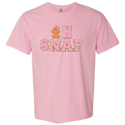 'Oh Snap' Letter Patch Tee - United Monograms