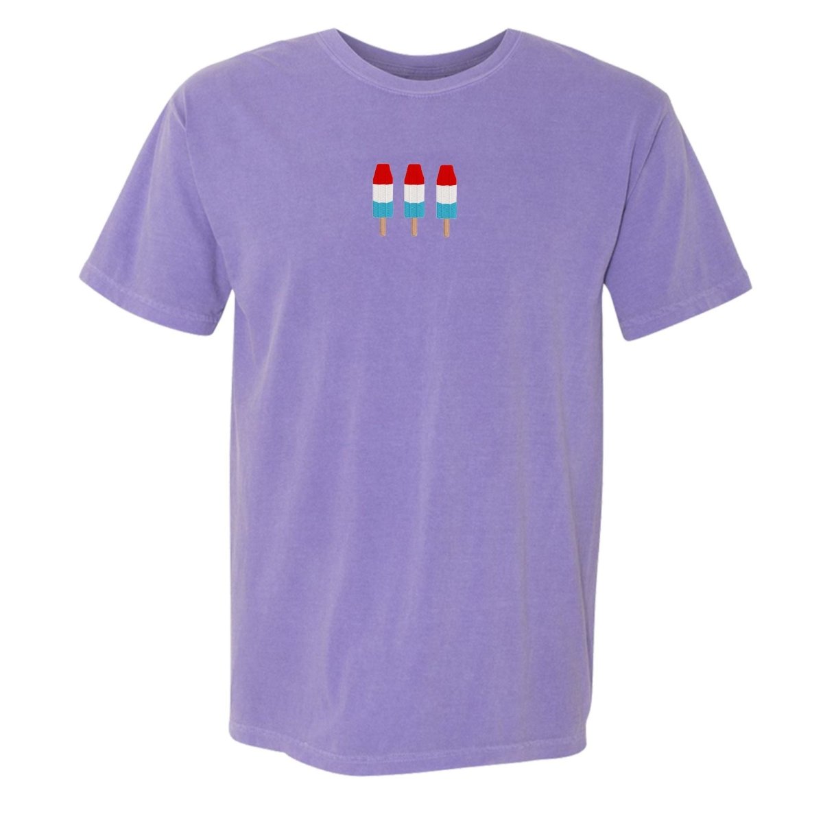 'Patriotic Popsicles' Embroidered T - Shirt - United Monograms