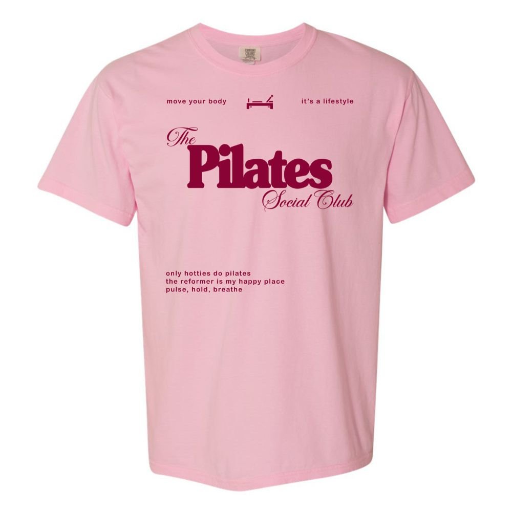 'Pilates Social Club' T-Shirt - United Monograms