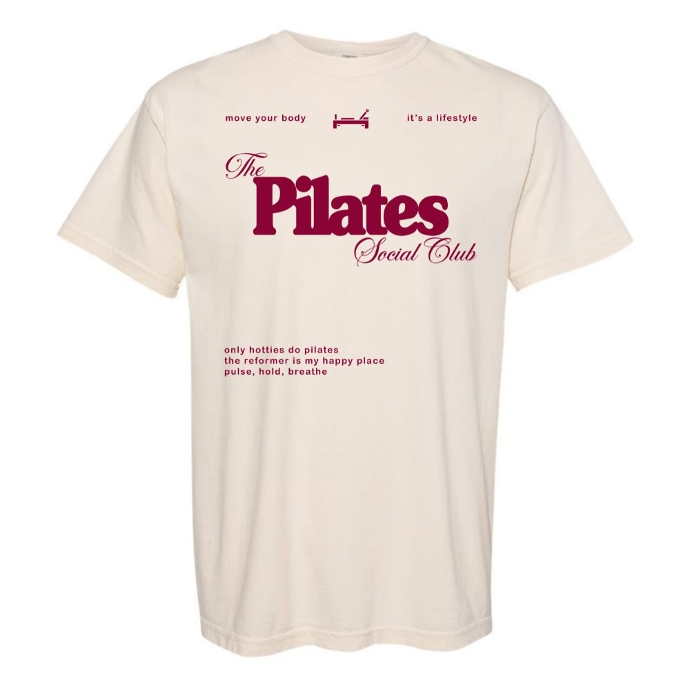 'Pilates Social Club' T-Shirt - United Monograms