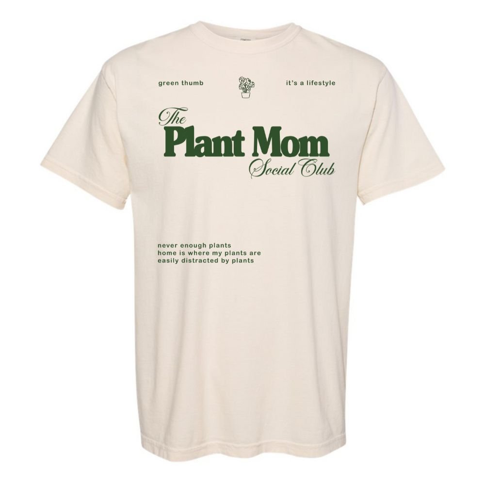 'Plant Mom Social Club' T-Shirt - United Monograms