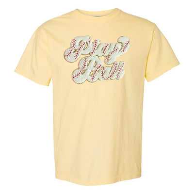 Play Ball Letter Patch T-Shirt - United Monograms