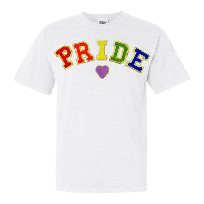 Pride Letter Patch Comfort Colors T-Shirt - United Monograms