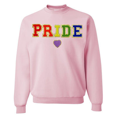 Pride Letter Patch Crewneck Sweatshirt - United Monograms