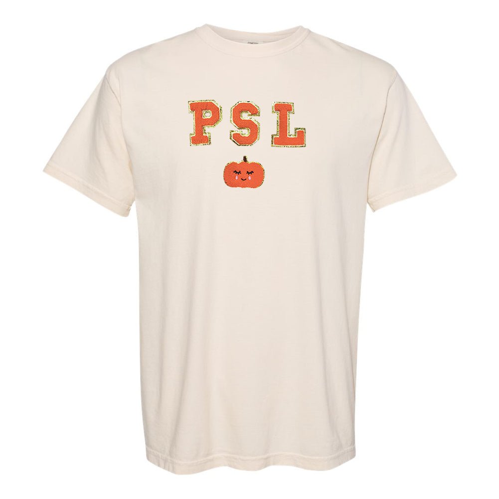 PSL Letter Patch Comfort Colors T-Shirt - United Monograms