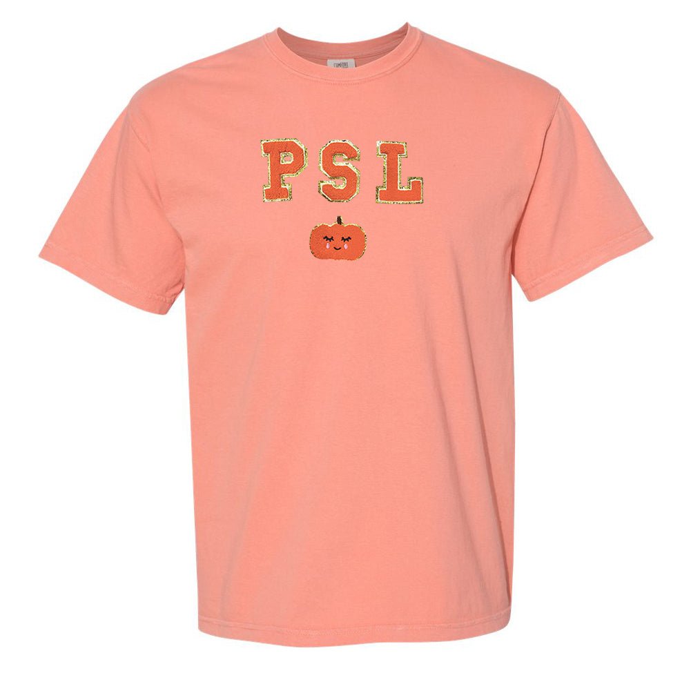PSL Letter Patch Comfort Colors T-Shirt - United Monograms