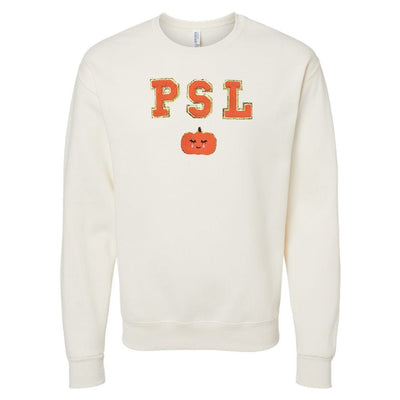 PSL Letter Patch Crewneck Sweatshirt - United Monograms
