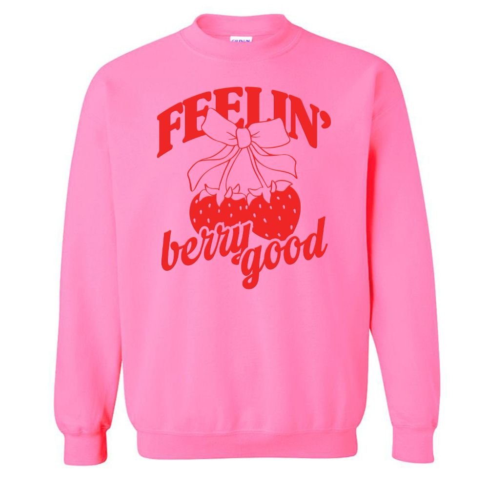 PUFF 'Berries & Bows' Crewneck Sweatshirt - United Monograms