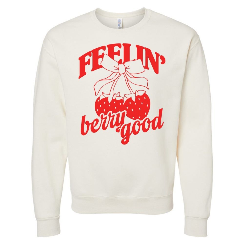 PUFF 'Berries & Bows' Crewneck Sweatshirt - United Monograms