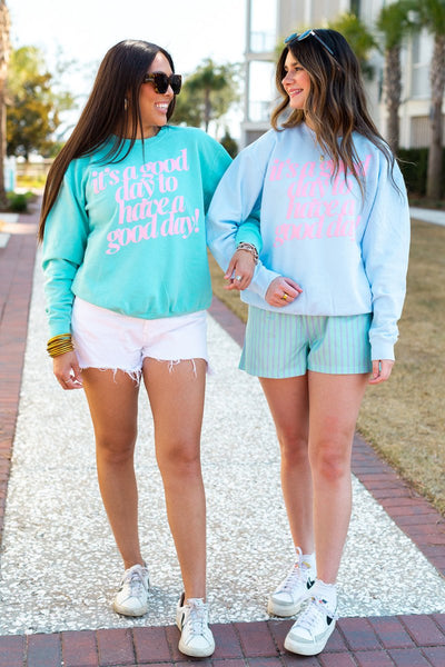 PUFF 'Good Day²' Lightweight Sweatshirt - United Monograms