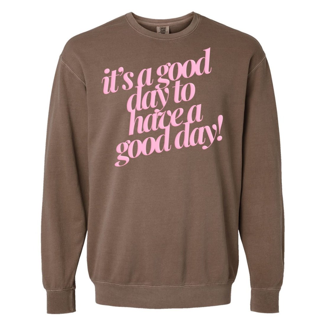 PUFF 'Good Day²' Lightweight Sweatshirt - United Monograms