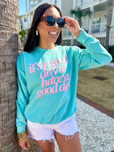 PUFF 'Good Day²' Lightweight Sweatshirt - United Monograms