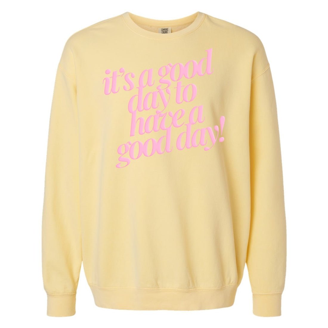 PUFF 'Good Day²' Lightweight Sweatshirt - United Monograms