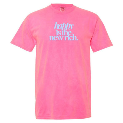 PUFF 'Happy Is The New Rich' T-Shirt - United Monograms