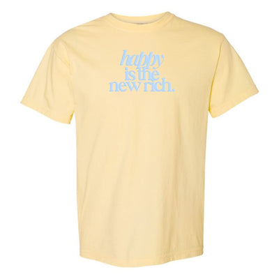 PUFF 'Happy Is The New Rich' T-Shirt - United Monograms