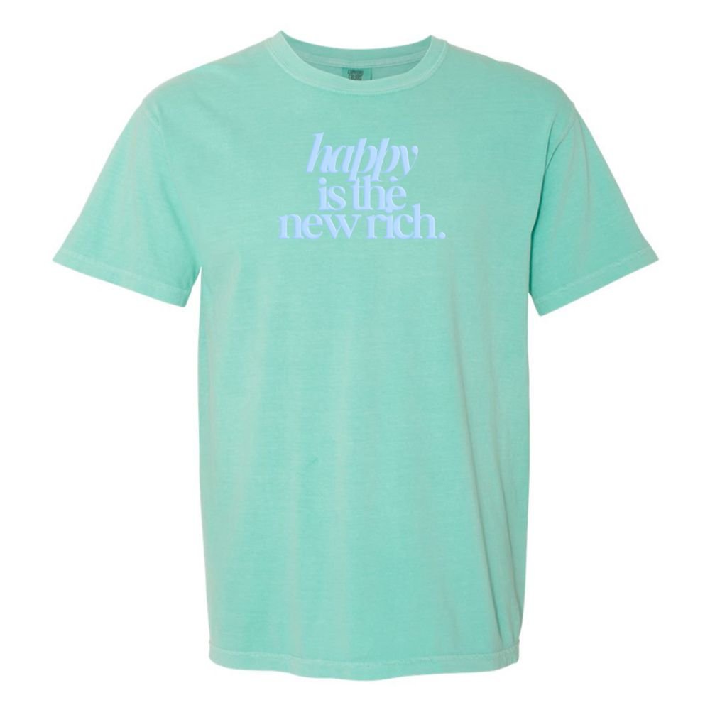 PUFF 'Happy Is The New Rich' T-Shirt - United Monograms