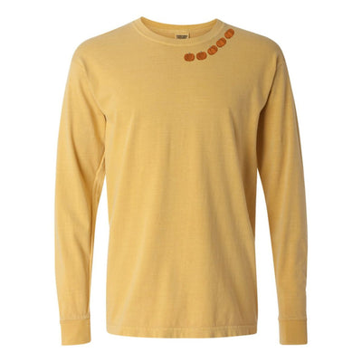 'Pumpkin Collar' Long Sleeve T - Shirt - United Monograms