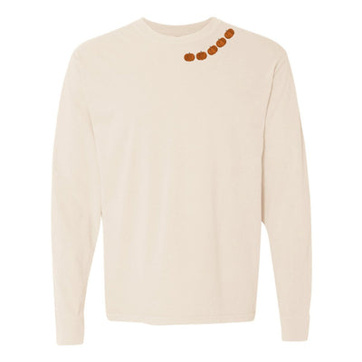 'Pumpkin Collar' Long Sleeve T - Shirt - United Monograms