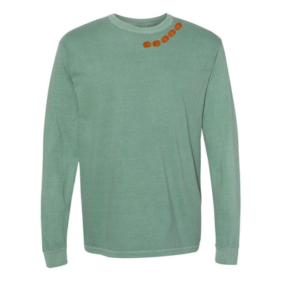 'Pumpkin Collar' Long Sleeve T - Shirt - United Monograms