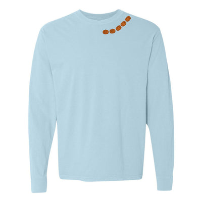 'Pumpkin Collar' Long Sleeve T - Shirt - United Monograms