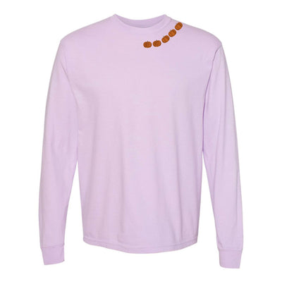 'Pumpkin Collar' Long Sleeve T - Shirt - United Monograms