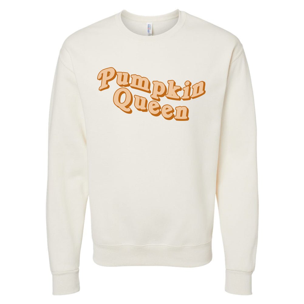 'Pumpkin Queen' Crewneck Sweatshirt - United Monograms