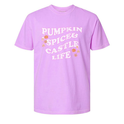 'Pumpkin Spice & Castle Life' T - Shirt - United Monograms