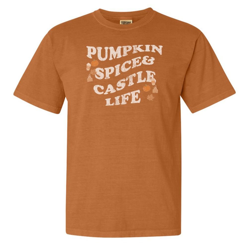 'Pumpkin Spice & Castle Life' T - Shirt - United Monograms