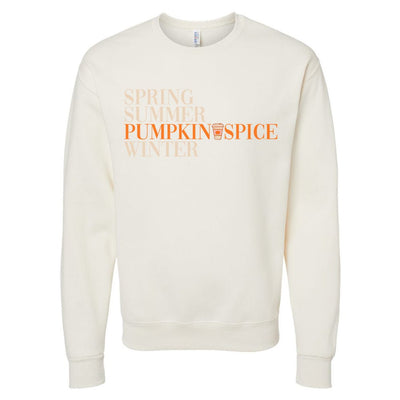 'Pumpkin Spice Season' Crewneck Sweatshirt - United Monograms