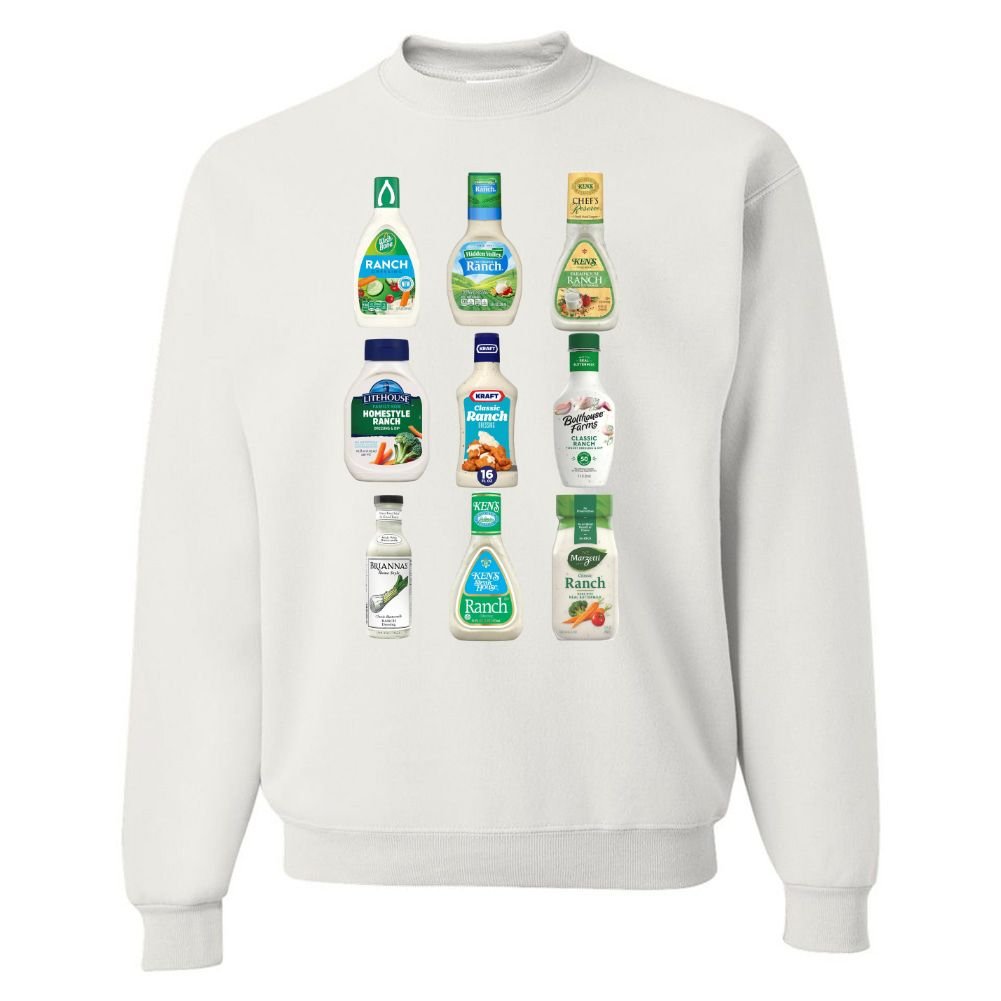 'Ranch Bottles' Crewneck Sweatshirt - United Monograms