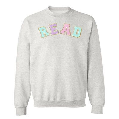 Read Letter Patch Crewneck Sweatshirt - United Monograms