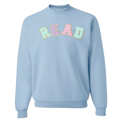 Read Letter Patch Crewneck Sweatshirt - United Monograms