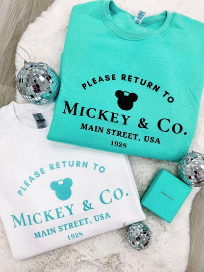 'Return To Mickey & Co.' Crewneck Sweatshirt - United Monograms