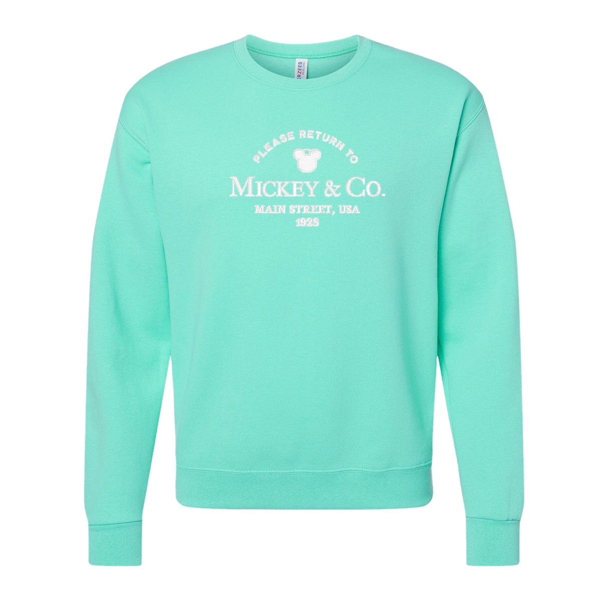 'Return To Mickey & Co.' Embroidered Crewneck Sweatshirt - United Monograms