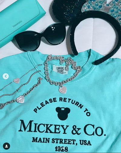 Return To Mickey & Co. Embroidered T-Shirt - United Monograms