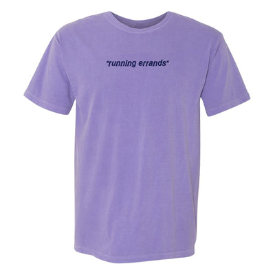 'Running Errands 'Comfort Colors T - Shirt - United Monograms