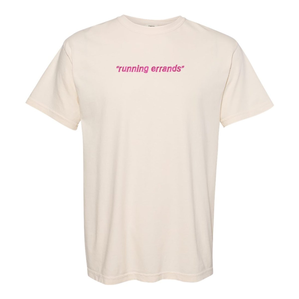 'Running Errands 'Comfort Colors T - Shirt - United Monograms