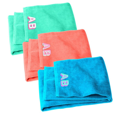 Shadow Block Beach Towel - United Monograms