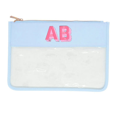 Shadow Block Clear Pouch - United Monograms