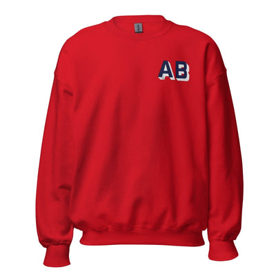 Shadow Block Letters Crewneck Sweatshirt - United Monograms