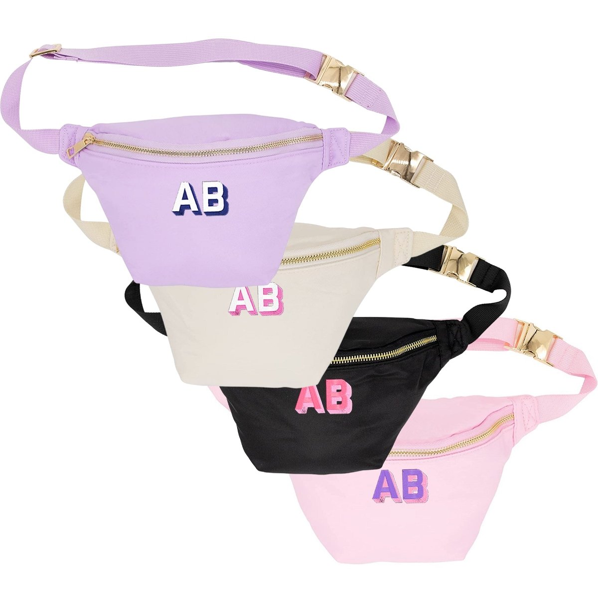 Shadow Block Letters Fanny Pack - United Monograms