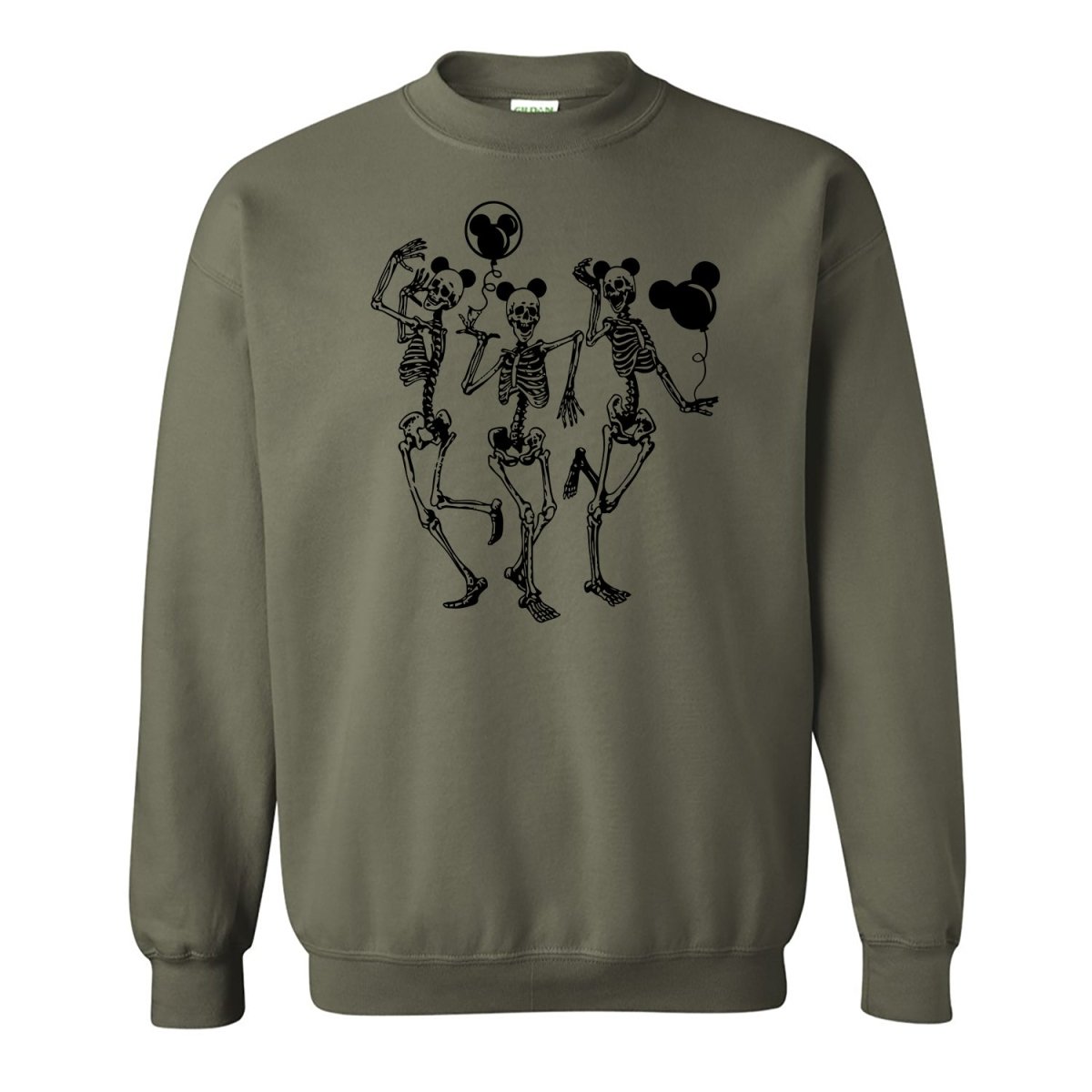 'Skeleton Dancing' Crewneck Sweatshirt - United Monograms