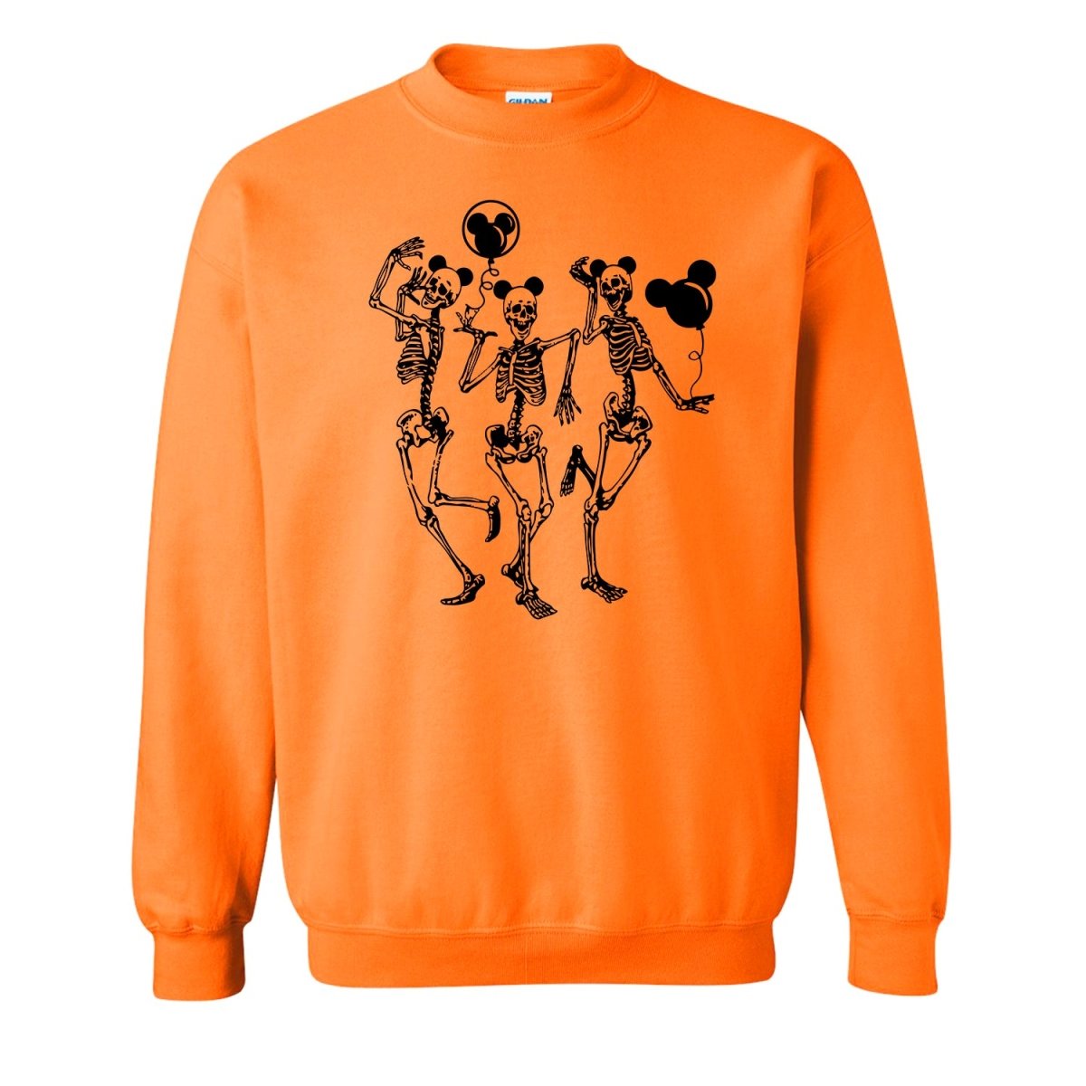 'Skeleton Dancing' Crewneck Sweatshirt - United Monograms