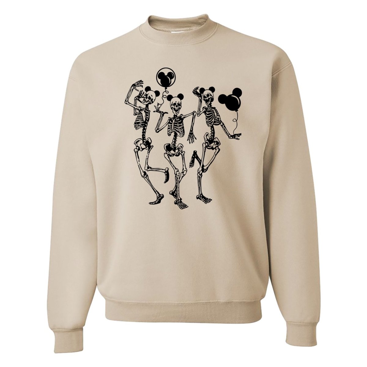 'Skeleton Dancing' Crewneck Sweatshirt - United Monograms