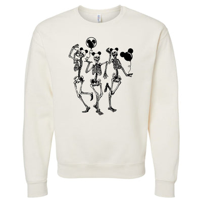 'Skeleton Dancing' Crewneck Sweatshirt - United Monograms