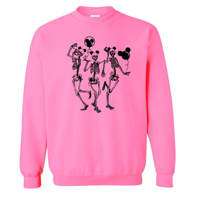 'Skeleton Dancing' Crewneck Sweatshirt - United Monograms