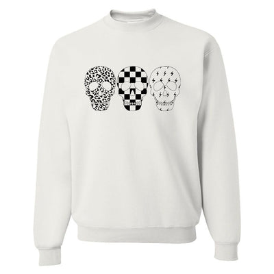 'Skulls' Crewneck Sweatshirt - United Monograms
